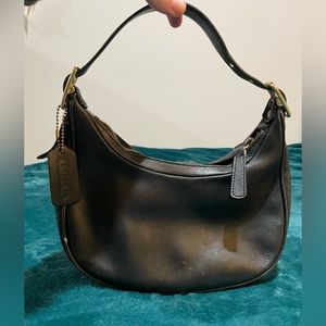 COACH Small Leather Shoulder Bag Vintage